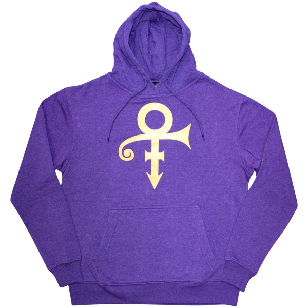Prince - Symbol Uni Purp Hoodie in the group MERCH / Clothing / Hoodies at Bengans Skivbutik AB (3887585)