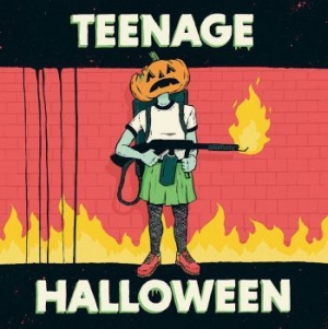 Teenage Halloween - Teenage Halloween (Orange/Black Vin in the group Labels / Woah Dad /  at Bengans Skivbutik AB (3894409)