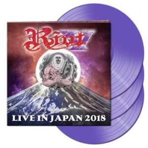 Riot - V Live In Japan 2018 (3 Lp Purple V in the group VINYL / Hårdrock at Bengans Skivbutik AB (3894560)