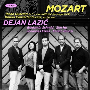 Mozart W A - Piano Quartets, Rondo Concertante in the group Externt_Lager /  at Bengans Skivbutik AB (3899897)