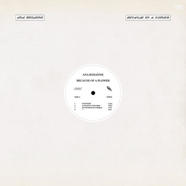 Ana Roxanne - Because Of A Flower in the group CD / Pop at Bengans Skivbutik AB (3901187)