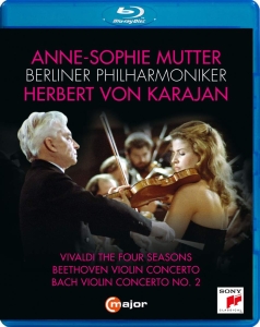 Vivaldi Antonio Beethoven Ludwig - Anne-Sophie Mutter & Herbert Von Ka in the group MUSIK / Musik Blu-Ray / Klassiskt at Bengans Skivbutik AB (3903814)