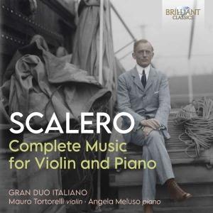 Scalero Rosalio - Complete Music For Violin & Piano ( in the group Externt_Lager /  at Bengans Skivbutik AB (3903821)