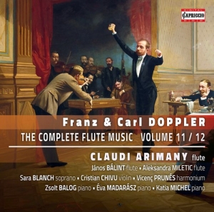 Doppler Franz Doppler Carl - The Complete Flute Music, Vol. 11 & in the group Externt_Lager /  at Bengans Skivbutik AB (3903987)