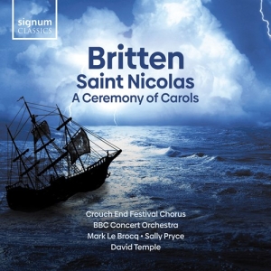 Britten Benjamin - Saint Nicolas A Ceremony Of Carols in the group Externt_Lager /  at Bengans Skivbutik AB (3904252)