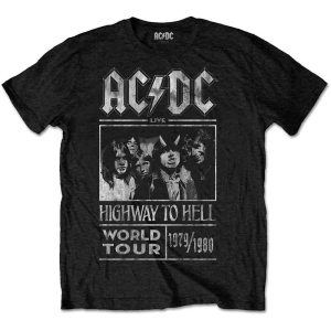 Ac/Dc - Highway To Hell World Tour 1979/80 Uni B in the group MERCH / T-Shirt /  at Bengans Skivbutik AB (3907209r)