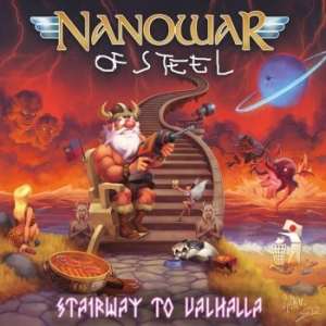 Nanowar Of Steel - Stairway To Valhalla in the group Labels / Woah Dad /  at Bengans Skivbutik AB (3910733)