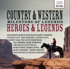 Blandade Artister - Country & Western Heroes in the group CD / Country at Bengans Skivbutik AB (3910980)
