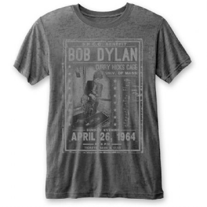 Bob Dylan - Unisex Tee: Curry Hicks Cage (Burn Out) in the group Minishops / Bob Dylan at Bengans Skivbutik AB (3912587r)
