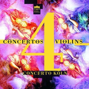 Bonporti Francesco Vivaldi Anton - Concertos 4 Violins in the group CD / Klassiskt at Bengans Skivbutik AB (3916343)