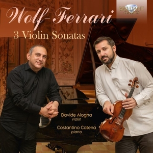 Wolf-Ferrari Ermanno - 3 Violin Sonatas in the group CD / Klassiskt at Bengans Skivbutik AB (3916358)