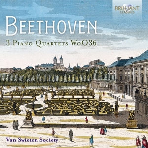 Beethoven Ludwig Van - 3 Piano Quartets Woo36 in the group Externt_Lager /  at Bengans Skivbutik AB (3916360)