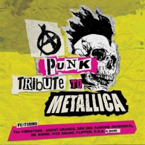 Blandade Artister - Punk Tribute To Metallica in the group VINYL / Pop at Bengans Skivbutik AB (3917540)