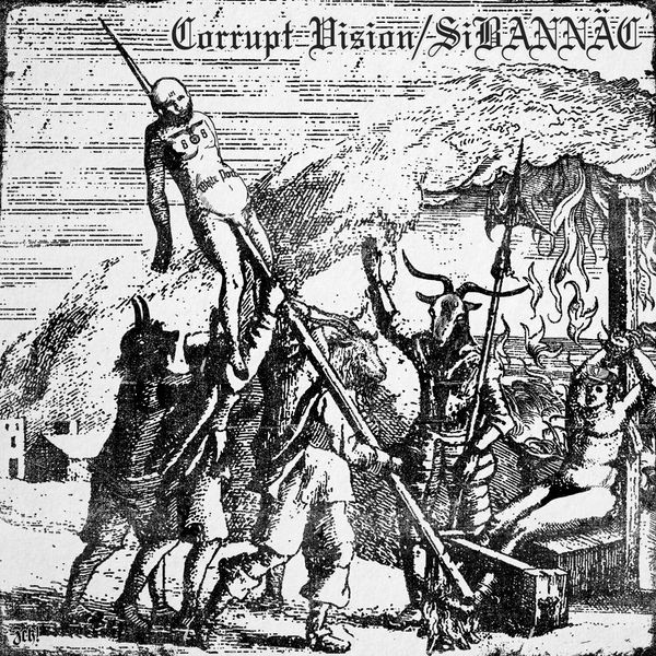 Corrupt Vision & Sibannac - Split 12 Inch in the group VINYL / Pop at Bengans Skivbutik AB (3919398)