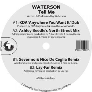 Waterson - Tell Me in the group VINYL / Dance-Techno at Bengans Skivbutik AB (3920260)