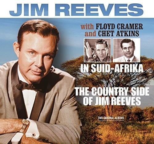 Jim Reeves Floyd Cramer & Chet Atkins - In Suid-Afrika / The Country Side Of Jim in the group VINYL / Country at Bengans Skivbutik AB (3921121)