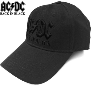AC/DC - AC/DC Unisex Baseball Cap: Back in Black in the group OTHER / MK Test 1 at Bengans Skivbutik AB (3921735)