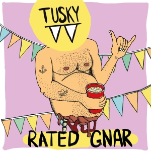 Tusky - Rated Gnar in the group VINYL / Punk at Bengans Skivbutik AB (3923122)