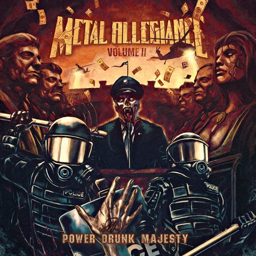 Metal Allegiance - Volume Ii: Power Drunk Majesty in the group CD / Bestsellers at Bengans Skivbutik AB (3924920)