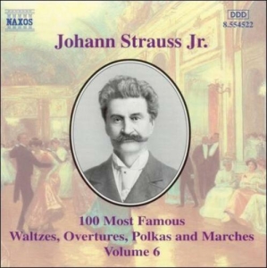 Strauss Johann Ii - 100 Most Famous Works 6 in the group Externt_Lager /  at Bengans Skivbutik AB (3926645)