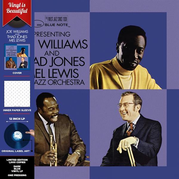 Joe Williams - Presenting Joe Williams And Thad Jones/The Mel Lewis Jazz Orchestra in the group VINYL / Bestsellers at Bengans Skivbutik AB (3927776)