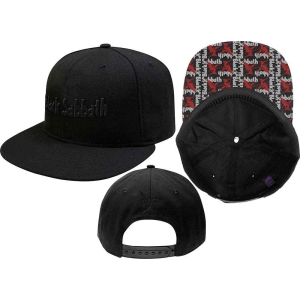 Black Sabbath - Logo & Demon Bl Snapback C in the group MERCHANDISE / Cap / Heavy Metal at Bengans Skivbutik AB (3929313)