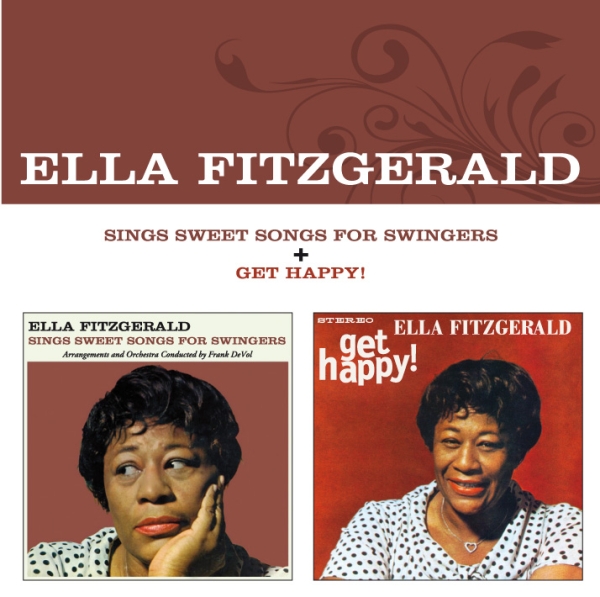 Ella Fitzgerald - Sings Sweet Songs For Swingers + Get Happy! in the group CD / Jazz/Blues at Bengans Skivbutik AB (3930594)