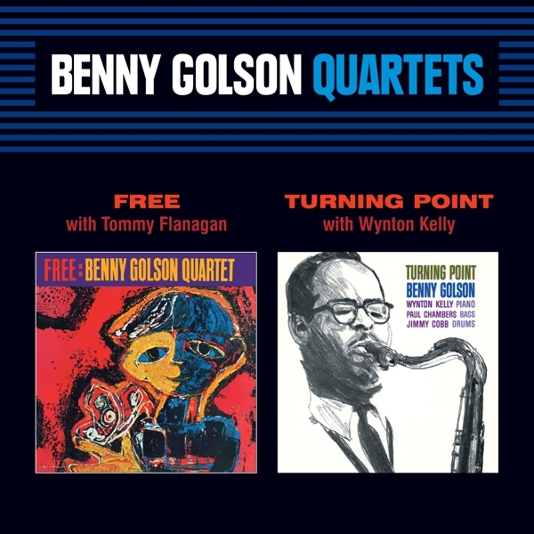 Benny Golson Quartet - Free/Turning Point in the group CD / Bestsellers at Bengans Skivbutik AB (3930984)