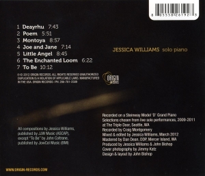 Williams Jessica - Songs Of Earth in the group CD / Jazz at Bengans Skivbutik AB (3931353)