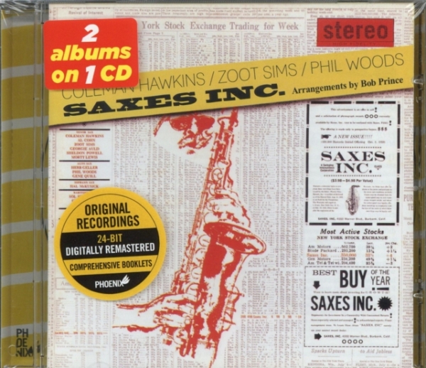 Coleman Hawkins - Saxes Inc. in the group CD / Bestsellers at Bengans Skivbutik AB (3931535)