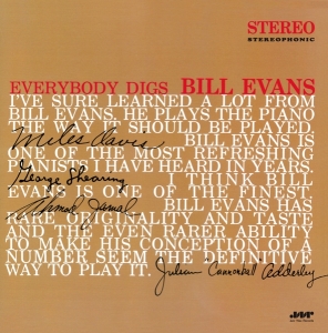 Evans Bill - Everybody Digs Bill Evans in the group VINYL / Jazz at Bengans Skivbutik AB (3932403)