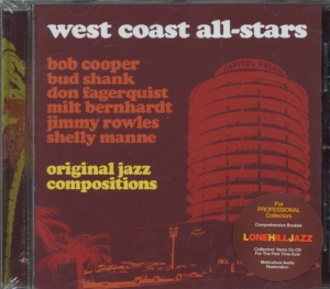 West Coast All Stars - Original Jazz Composition in the group OTHER / Övrigt /  at Bengans Skivbutik AB (3933293)