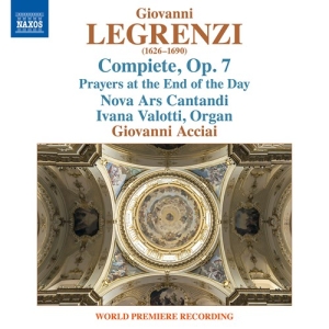 Legrenzi Giovanni - Compiete, Op. 7 in the group Externt_Lager /  at Bengans Skivbutik AB (3937165)