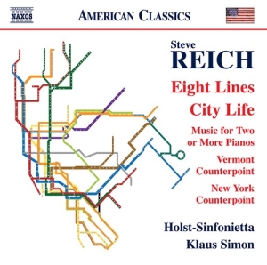 Reich Steve - Eight Lines City Life Music For T in the group Externt_Lager /  at Bengans Skivbutik AB (3937166)