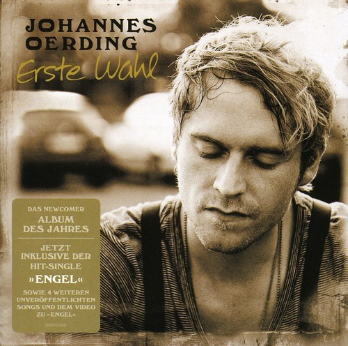 Johannes Oerding - Erste Wahl - Deluxe Edition in the group CD / Pop-Rock at Bengans Skivbutik AB (3937437)