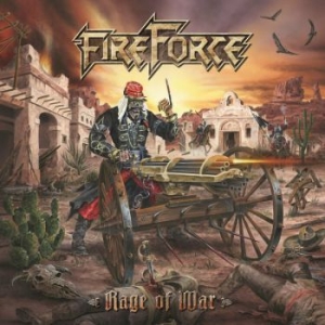 Fireforce - Rage Of War (Oxblood Red Vinyl Lp) in the group VINYL / Hårdrock/ Heavy metal at Bengans Skivbutik AB (3937996)