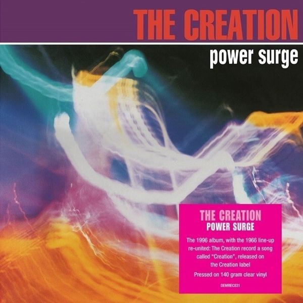 Creation - Power Surge (Clear Vinyl) in the group VINYL / Rock at Bengans Skivbutik AB (3938927)