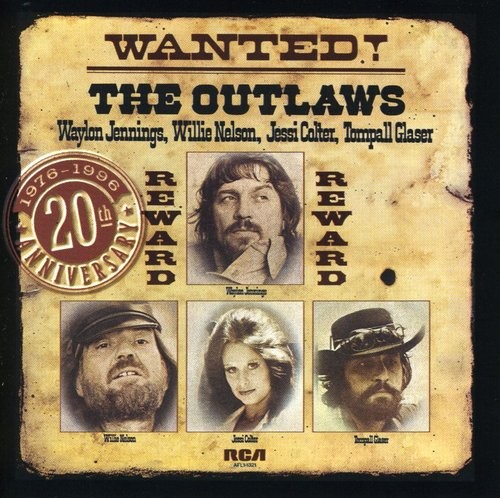 Waylon Jennings - Wanted: The Outlaws in the group CD / Country at Bengans Skivbutik AB (3939693)