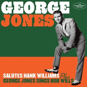 George Jones - Salutes Hank Williams/Sings Bob Wills in the group CD / Country at Bengans Skivbutik AB (3939694)