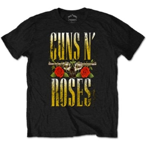 Guns N' Roses - Guns N' Roses Unisex Tee: Big Guns in the group OTHER / BW-T-shirts at Bengans Skivbutik AB (3941448r)