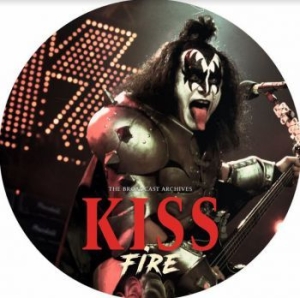 Kiss - Fire / Broadcast Archives (Picture in the group Labels / Woah Dad /  at Bengans Skivbutik AB (3941502)