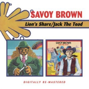 Savoy Brown - Lion's Share/Jack The Toad in the group CD / Pop-Rock at Bengans Skivbutik AB (3941528)