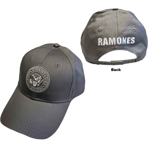 Ramones - Presidential Seal Grey Baseball C in the group MERCHANDISE / Cap / Punk at Bengans Skivbutik AB (3943200)