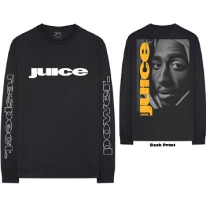 2 Pac -  Unisex Long Sleeved Tee: Respect (Back & Arm Print) (XXL) in the group OTHER / Merch CDON 2306 at Bengans Skivbutik AB (3943237)