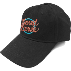 David Bowie - 1978 World Tour Logo Bl Baseball C in the group MERCHANDISE / Cap / Pop-Rock at Bengans Skivbutik AB (3943257)