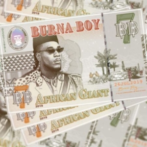 Burna Boy - African Giant in the group CD / Hip Hop-Rap at Bengans Skivbutik AB (3943368)