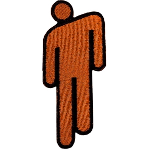 Billie Eilish - Blohsh Orange Woven Patch in the group MERCHANDISE / Patch / Pop-Rock at Bengans Skivbutik AB (3943674)