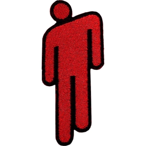 Billie Eilish - Blohsh Red Woven Patch in the group MERCHANDISE / Patch / Pop-Rock at Bengans Skivbutik AB (3943684)