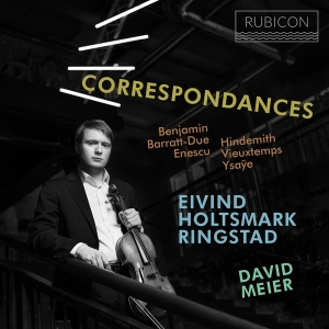 Ringstad Eivind Holtsmark / David Meier - Correspondances in the group OUR PICKS / Classic labels / Harmonia Mundi at Bengans Skivbutik AB (3945690)