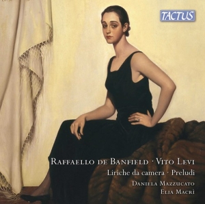 Banfield Raffaello De Levi Vito - Liriche Da Camera Preludi in the group CD / Upcoming releases / Classical at Bengans Skivbutik AB (3949084)